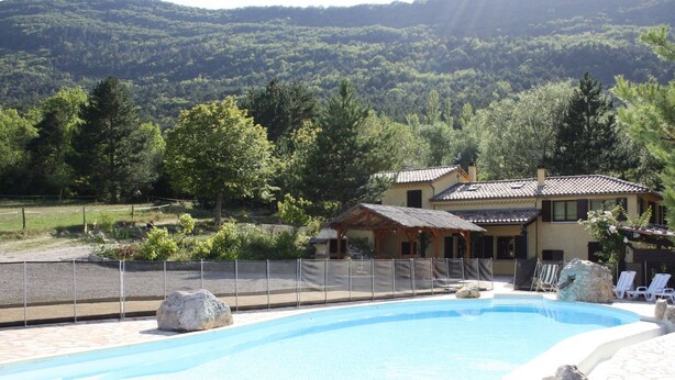 Exterior - Tranquil Mansion in Luc-en-diois With Pool (Luc-en-Diois)