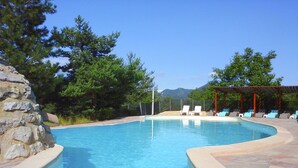 Alberca al aire libre 