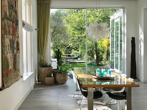 Dining - Marvellous Villa With Large Swimming Pool in the Westbroekpark (The Hague)