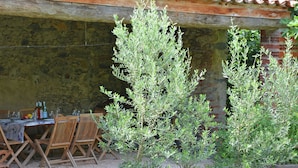 Balcony - Pretty Villa in Caudies de Fenouilledes With Roofed Terrace (Caudies-de-Fenouilledes)