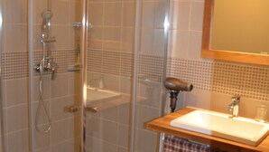 Shower, towels - Cozy Chalet in Grand-bornand With Garden Furniture (Le Grand-Bornand)