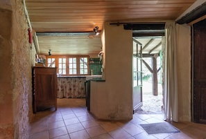 Cottage | Private kitchen | Highchair - Holiday Home in Dordogne Near Lascaux Cave (Les Eyzies)