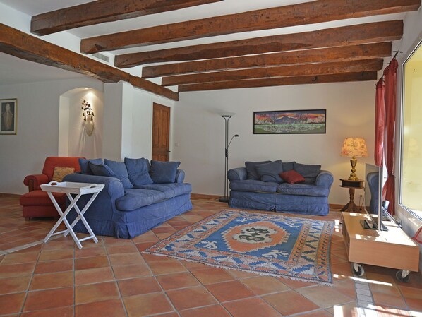 Villa | Living room - Captivating Villa in Fayence With Swimming Pool (Fayence)