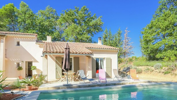 Outdoor pool - Lovely Villa in Buisson With Private Swimming Pool (Buisson)