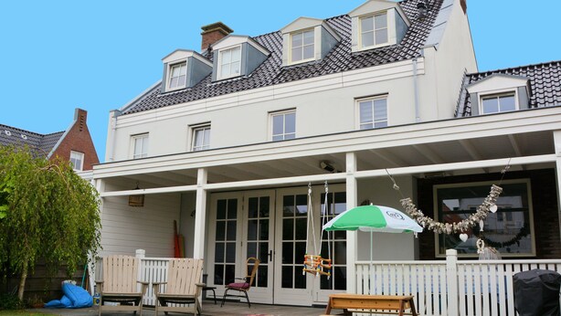 Villa | Exterior - Fantastic Family House in the Old Center Near Beach and Sea (Noordwijk)