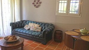 Cottage | Living room | DVD player - Graceful Cottage in Faucon With Terrace (Faucon)