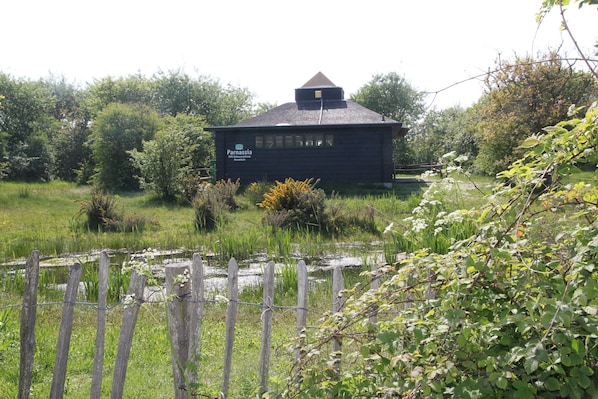 Hus | Udsigt fra overnatningsstedet