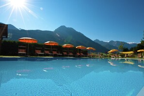 Indoor pool, outdoor pool
