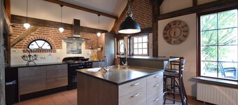 House Situated Peacefully on a Vast Green