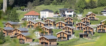 Chalet by the ski Lift With Balcony and Sauna