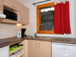 Chalet | Private kitchen - Apartment With Dishwasher, in Valmeinie (Valmeinier)