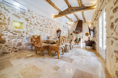 Stone Home in France With Private Pool