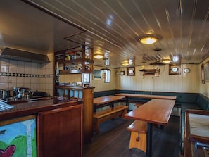Dining - The Ship De Luciana was Built in 1916 (Rotterdam)