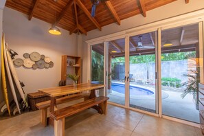 Dining - Robins Nest, Walk to Surfing Beach (Nosara)