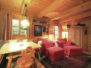 Fireplace, DVD player - Beautiful Chalet in St Johann Tyrol With Private Terrace (Sankt Johann in Tirol)