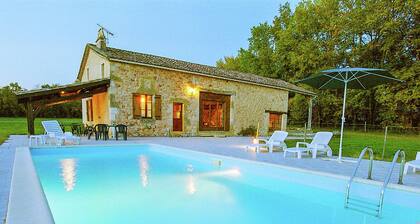 Scenic Holiday Home in Biron With Private Swimming Pool