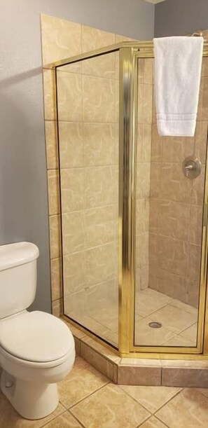 Hair dryer, towels