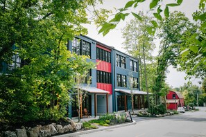 Façade de l’hébergement