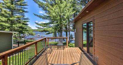 Nature's Edge: Lakefront Home - WiFi, Free Firewood, Generator, No Cleaning Fee!