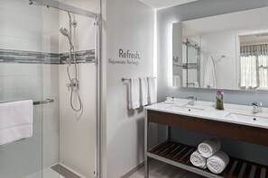 Suite, 1 Bedroom | Bathroom | Bathrobes, towels