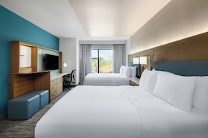 Standard Room, 2 Queen Beds | Premium bedding, down comforters, pillowtop beds, in-room safe