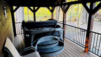 Idromassaggio all'aperto