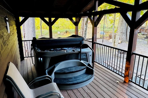 Bain à remous extérieur