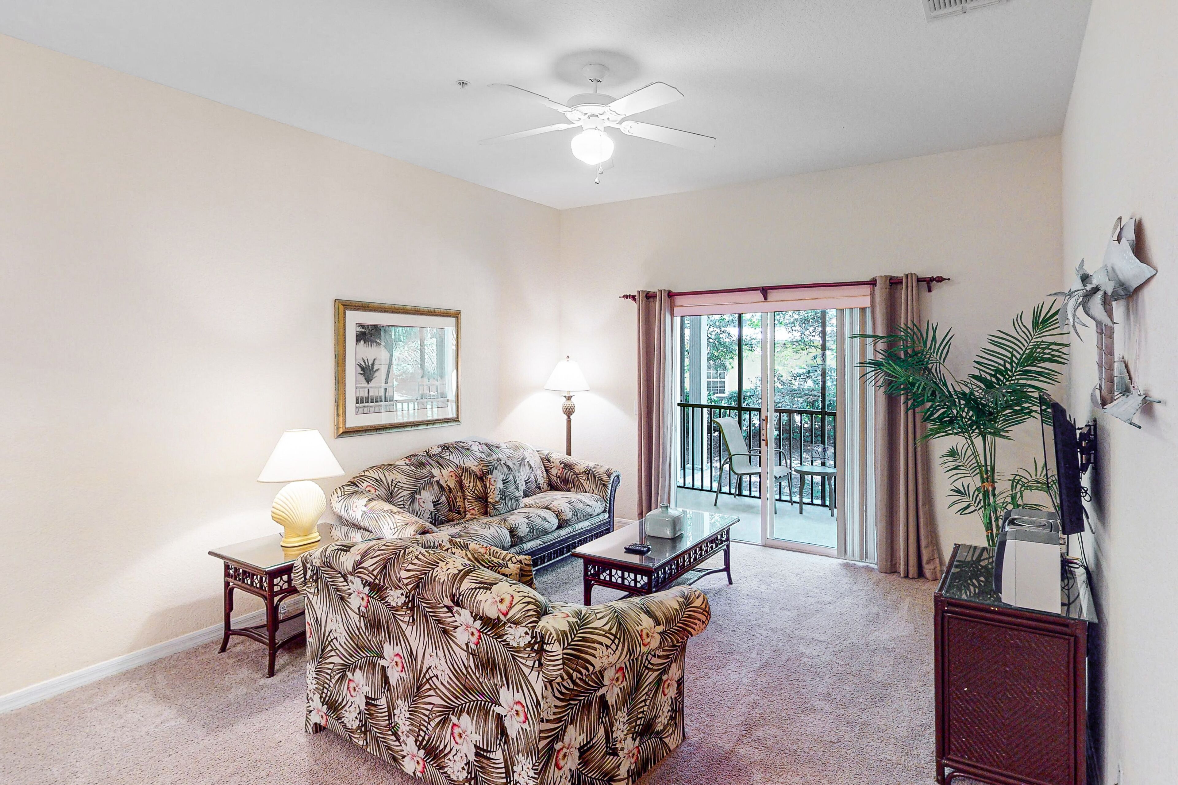 TV, DVD player, foosball, table tennis