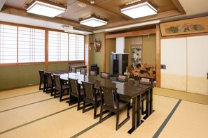 Comida en el ryokan