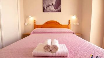 2 bedrooms, iron/ironing board, travel crib, WiFi