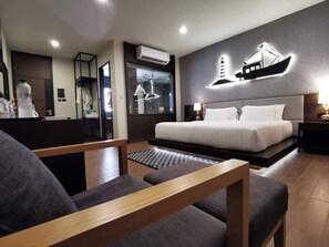 Sky View | Luxe beddengoed, Select Comfort-bedden, een gratis minibar