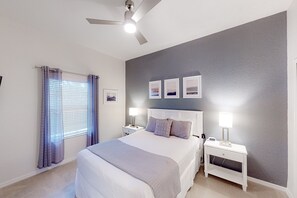 3 chambres, fer et planche Ă repasser, Wi-Fi, draps fournis