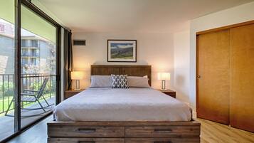 1 slaapkamer, een strijkplank/strijkijzer, gratis wifi, beddengoed