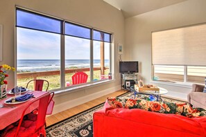 TV, books, video library