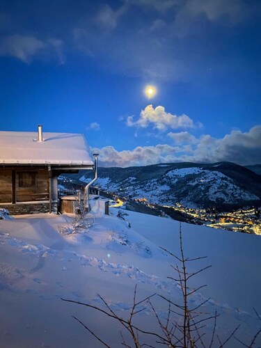 Chalet Le Nordic avec bain scandinave