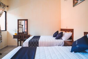 Habitació estàndard, 2 llits dobles | Wifi gratuïta i roba de llit