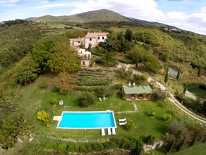 Exterior - Panoramic villa in Tuscany Montepulciano area and only 2 hours from Rome.   (Sarteano)