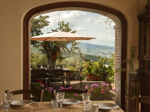 Panoramic villa in Tuscany Montepulciano area and only 2 hours from Rome.  