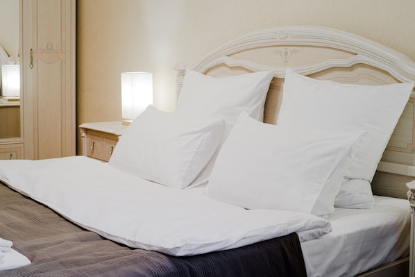 Familienapartment | 2 Schlafzimmer, Verdunkelungsvorhänge, Bügeleisen/Bügelbrett