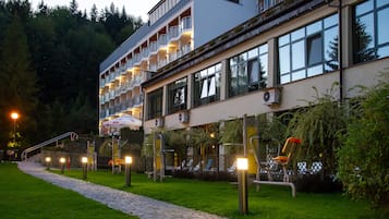 Front of property - evening/night