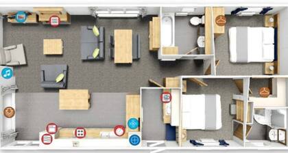 Beach Lodge - 5 minute walk to the sandy beach