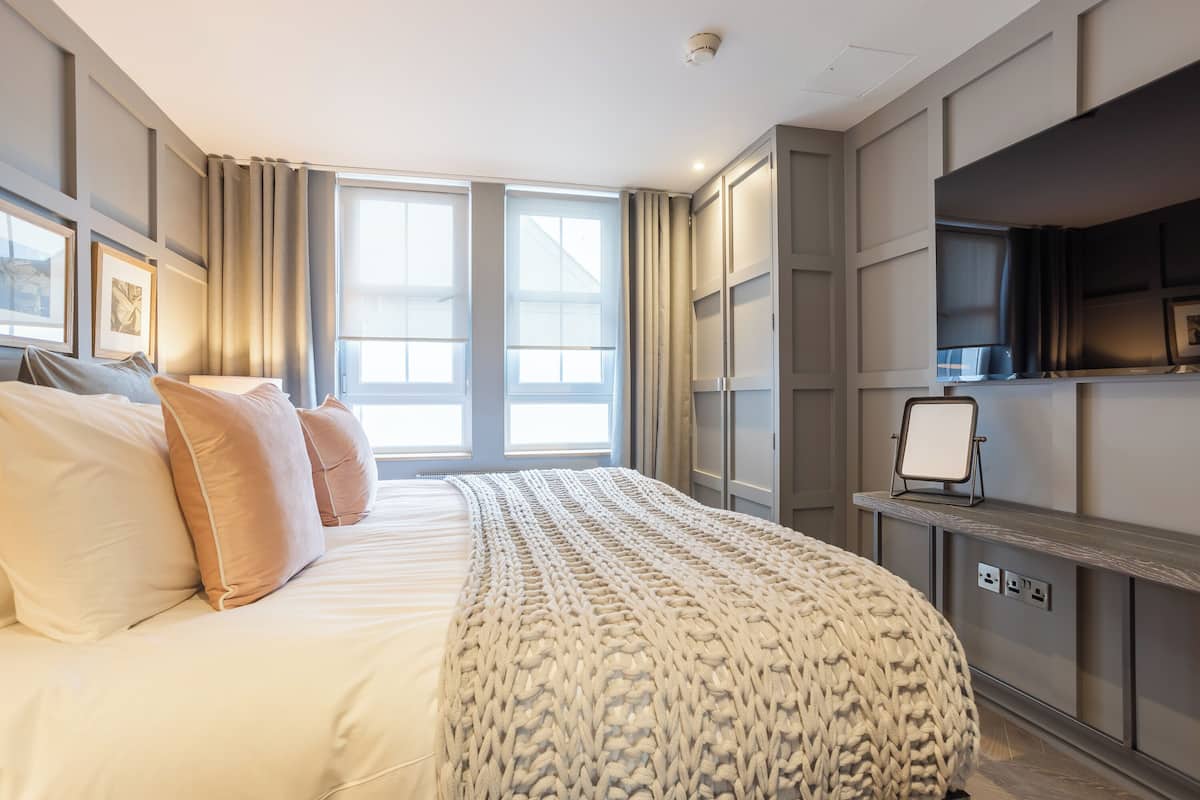 1 Schlafzimmer, Bettwäsche aus ägyptischer Baumwolle