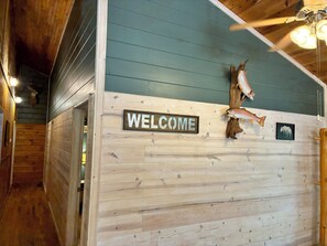 Interior - Fall Foliage Riverfront Cabin w/Hot Tub, King Bed, EV & Firepit & Mountain Views (Elkins)