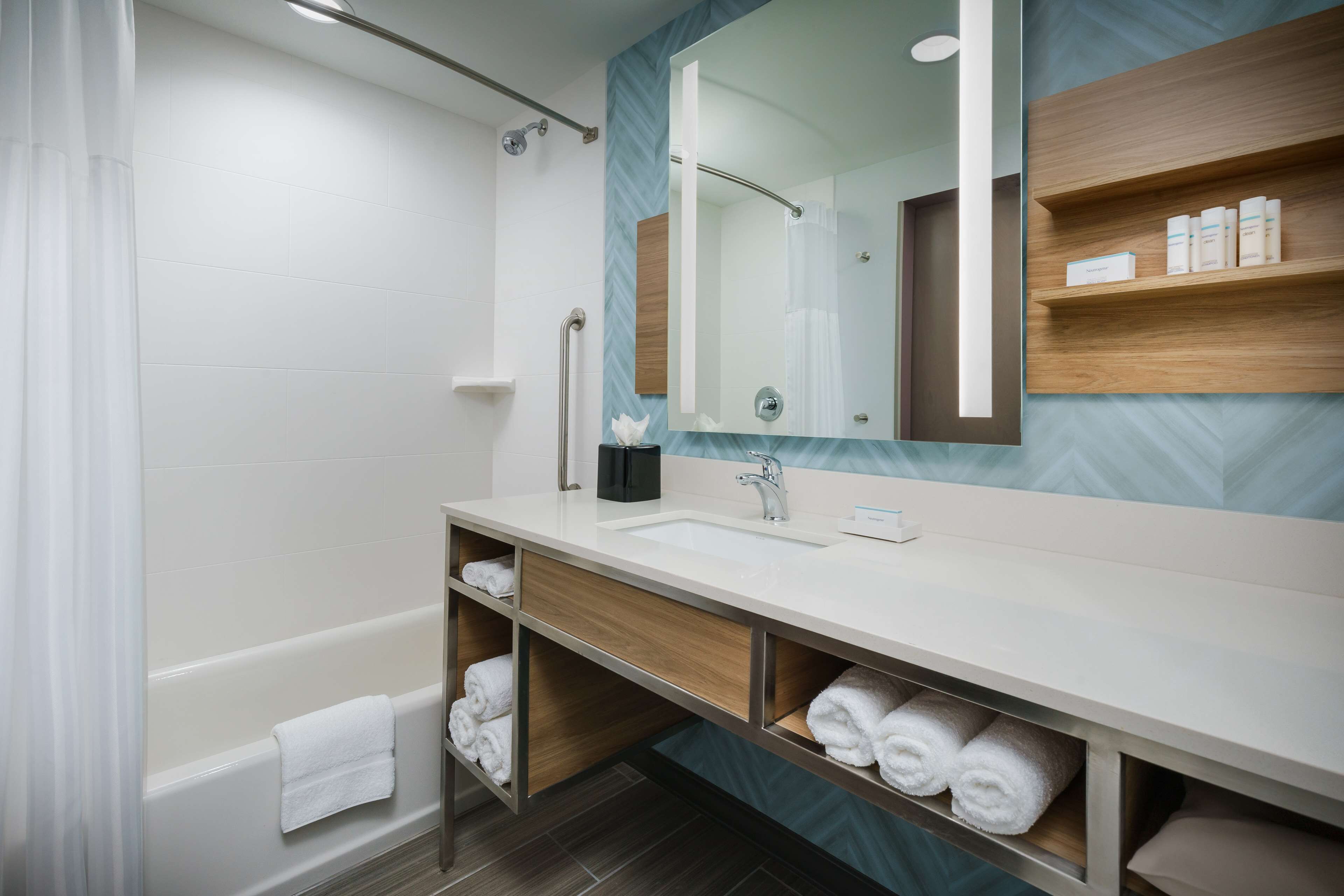 free toiletries, hair dryer, towels, soap