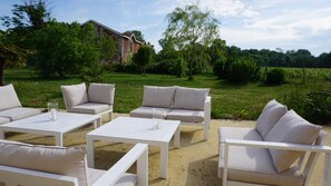 Terrace/patio - Chateau Bernon (Queyrac)