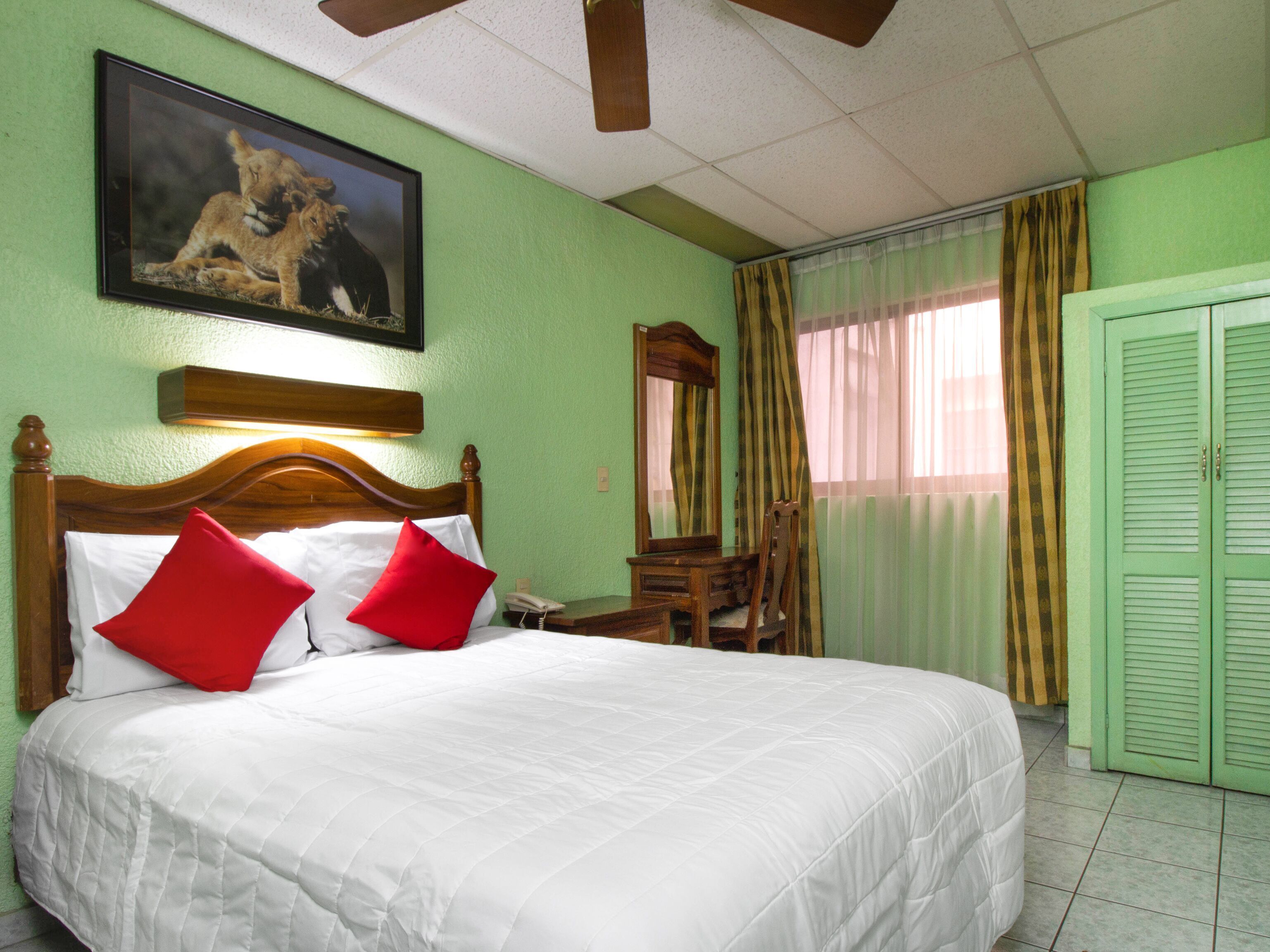 Free WiFi, bed sheets