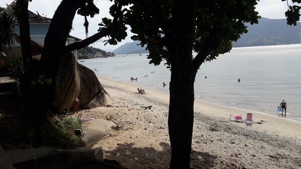 Na praia 