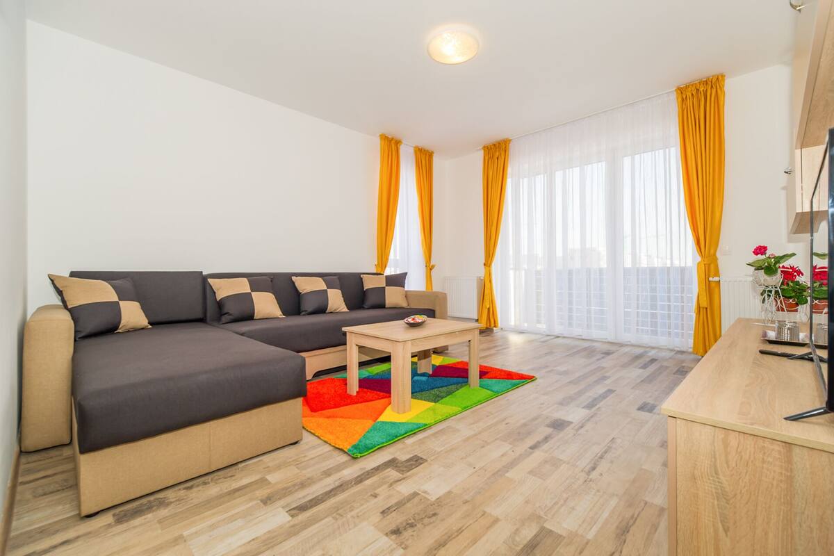 Junior Apartment, Balcony | Living area