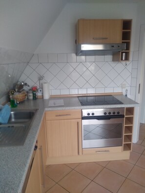 KĂŒhlschrank, Mikrowelle, Ofen, Herdplatte