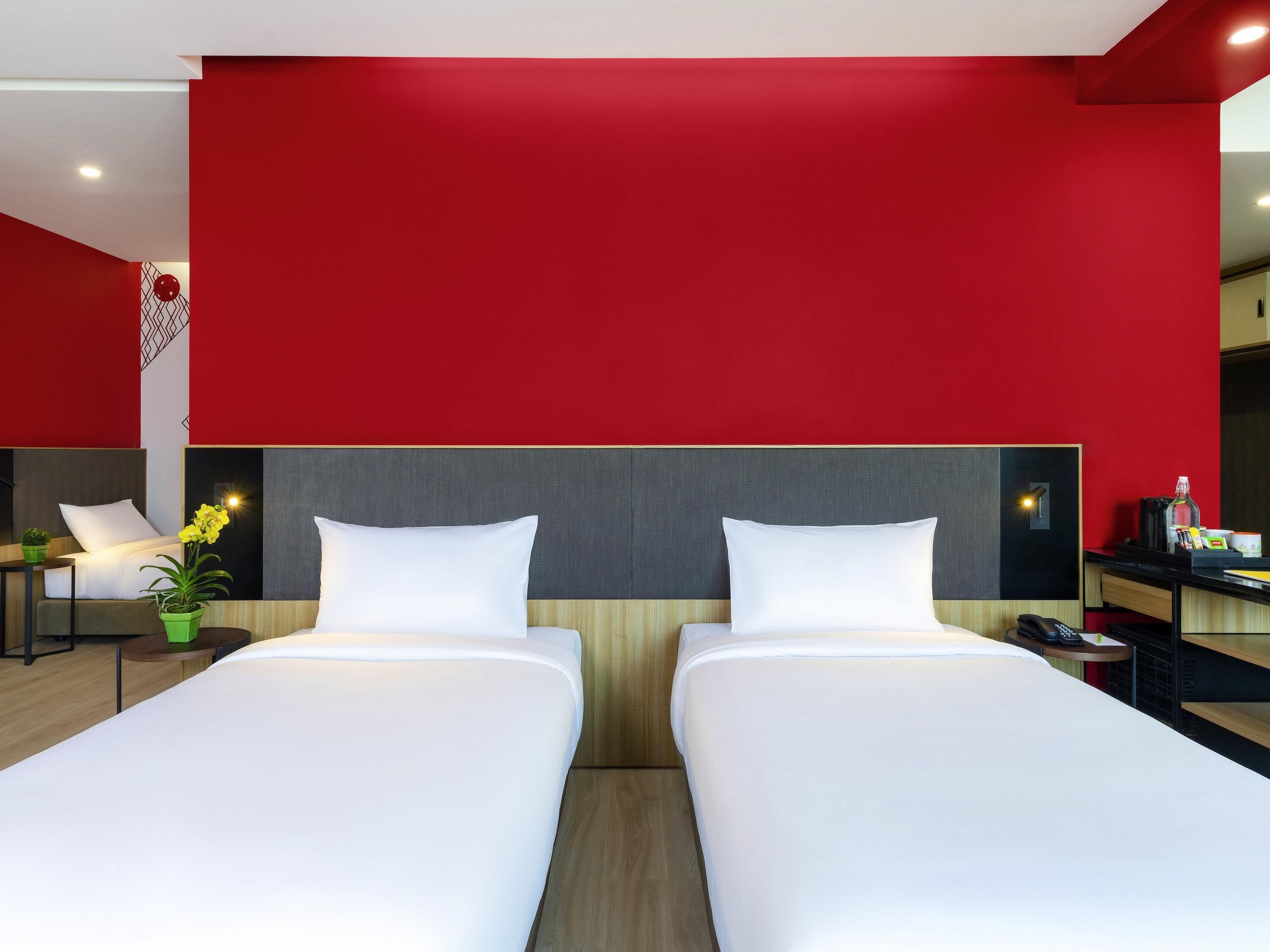 ห้องพรีเมียมทริปเปิล, เตียงเดี่ยว 3 เตียง | มินิบาร์, ตู้นิรภัยในห้องพัก, เตารีด/โต๊ะรีดผ้า, เปล/เตียงเด็กอ่อน (ฟรี)